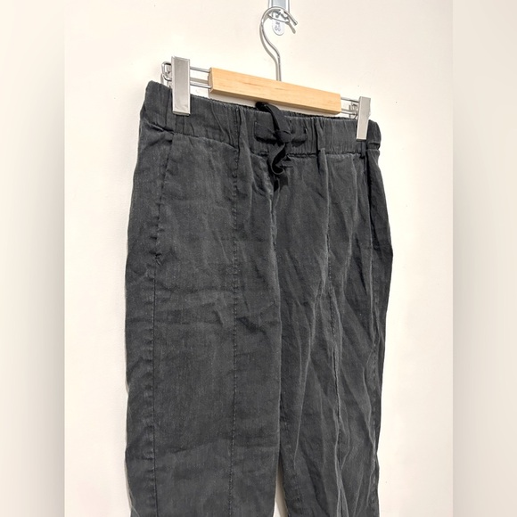 ARITZIA BABATON DAY LINEN PANT ~ size XS (in BLACK) - Picture 4 of 8